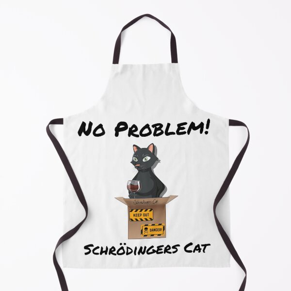 Item preview, Schrödinger's Cat I Funny cat with wine glass designed and sold by MMA--Designer.