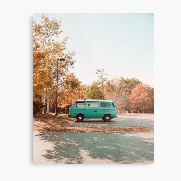Teal Vibes Metal Print