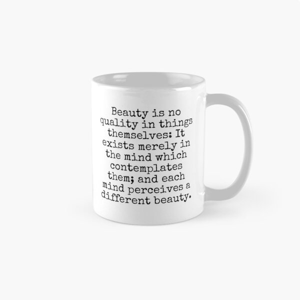 Item preview, David Hume Quote designed and sold by The-Quote-House.