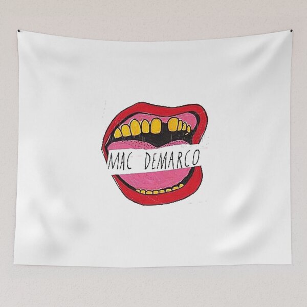 Item preview, Mac Demarco Gap Tooth Mouth designed and sold by stensoDan.