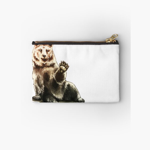 Item preview, Waving Grizzly Bear designed and sold by Amanda Richmond.