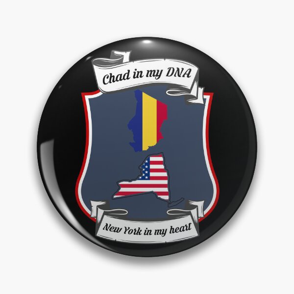 Item preview, Chad in my DNA, New York in my heart Heritage designed and sold by Tony ⭐⭐⭐⭐⭐.