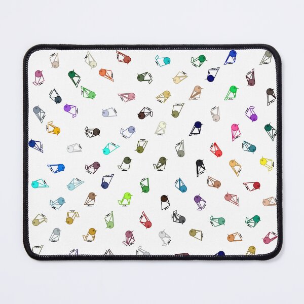 Item preview, Birdopolis Color Bird Pattern designed and sold by Pixel4Art.