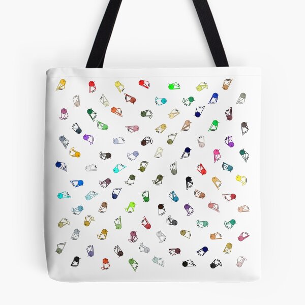Item preview, Birdopolis Color Bird Pattern designed and sold by Pixel4Art.