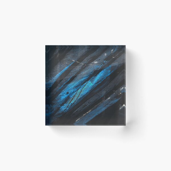 Item preview, Black Blue and Gold Abstract Art designed and sold by Thsid.