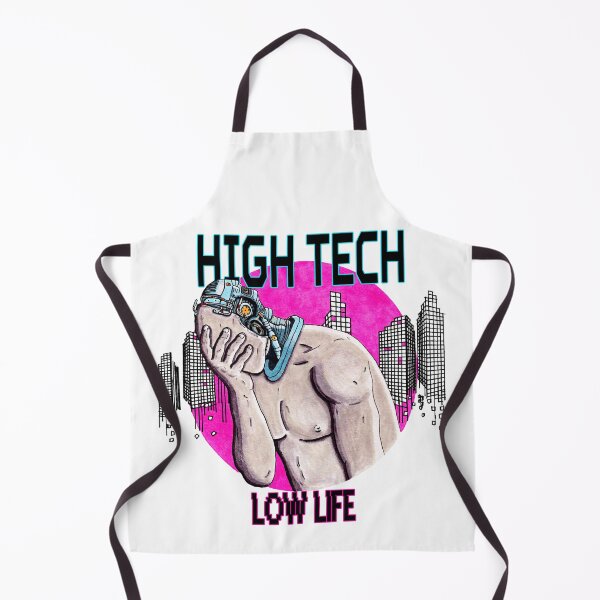 Item preview, High Tech Low Life Cyborg Cyberpunk designed and sold by Hinchyinks.