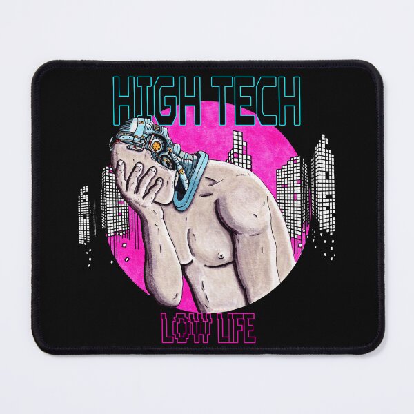 Item preview, High Tech Low Life Cyborg Cyberpunk  designed and sold by Hinchyinks.