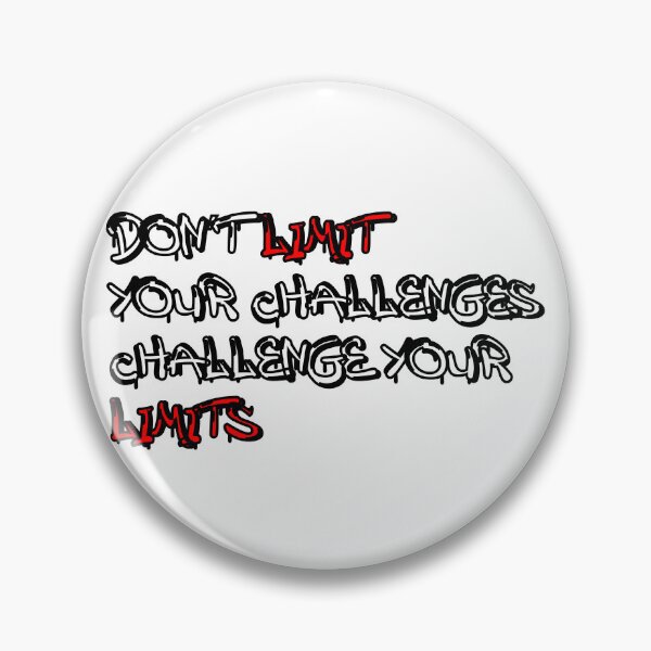 Item preview, Best Triathlon Quotes Don't Limit Your Challenges Challenge Your Limits designed and sold by Sonatablue.