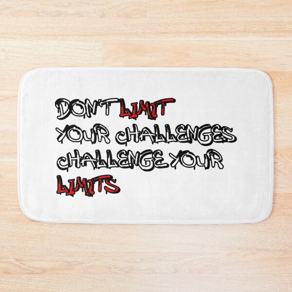Item preview, Best Triathlon Quotes Don't Limit Your Challenges Challenge Your Limits designed and sold by Sonatablue.
