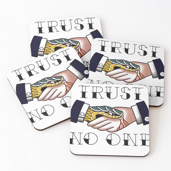 Item preview, Trust No One designed and sold by SunkBubble.