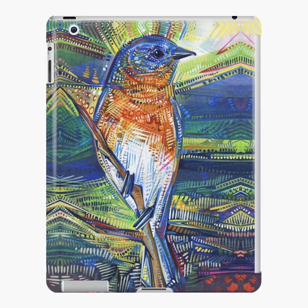 Happy Bird Painting - 2017 iPad Case & Skin