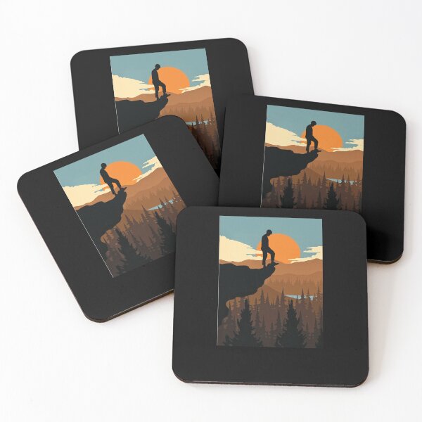 Item preview, onewheel artwork flat design landscape designed and sold by QUEEN-WIVER.