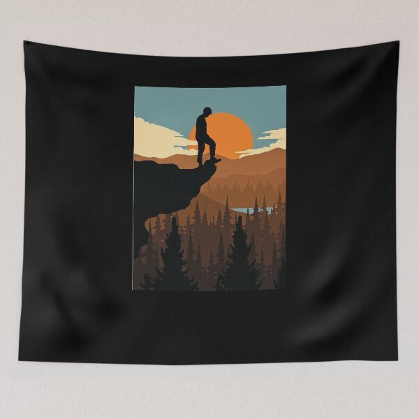 Item preview,  onewheel artwork flat design landscape designed and sold by QUEEN-WIVER.