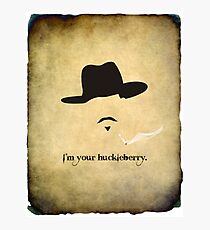 Huckleberry Finale Fotodruck