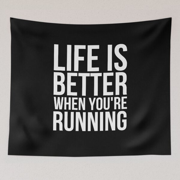 Item preview, Life Is Better When You're Running  | Gift for Runner | After Run Shirt | Gift for Marathon Runner designed and sold by NineSevenFour.