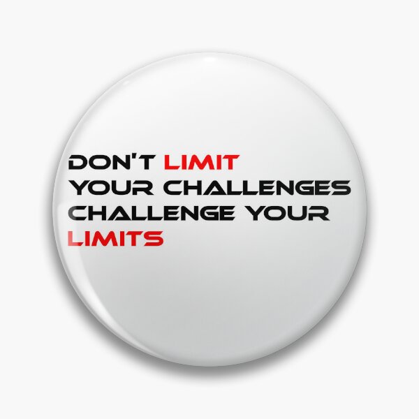 Item preview, Best Triathlon Quotes Don't Limit Your Challenges Challenge Your Limits Classical designed and sold by Sonatablue.