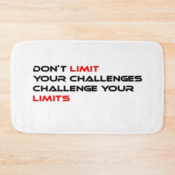 Item preview, Best Triathlon Quotes Don't Limit Your Challenges Challenge Your Limits Classical designed and sold by Sonatablue.