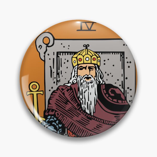 Item preview, The Emperor (RWS Tarot) designed and sold by SethMakesArt.