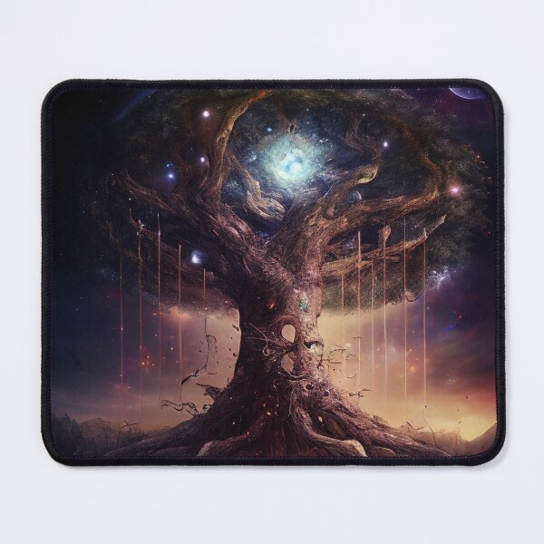 Item preview, Yggdrasil holding the universe designed and sold by SwitchLimits.