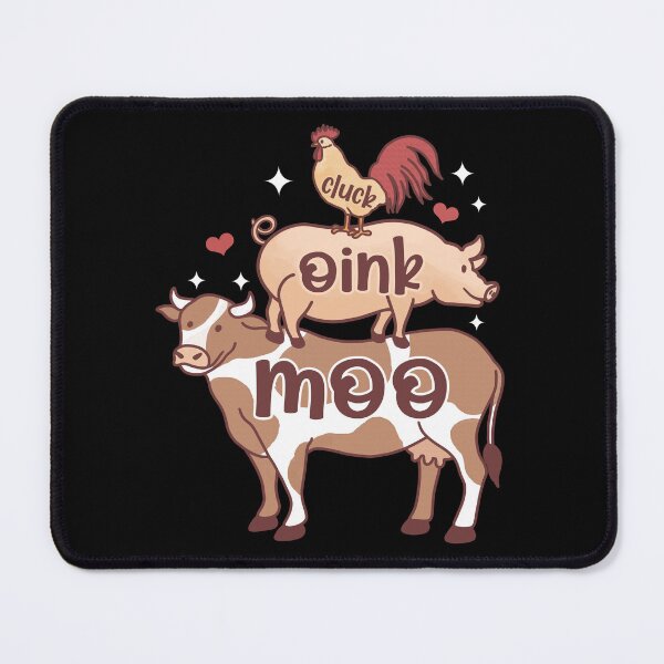 Item preview, Vintage Farm Animals - Moo, Oink, Cluck - Cow, Pig, Rooster, designed and sold by handsoftime2020.
