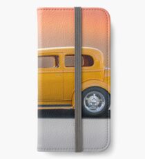 1933 Pontiac Deluxe 8 Touring Sedan 'Profile' I iPhone Wallet/Case/Skin
