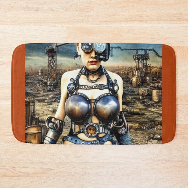 Item preview, Cyborg in wasteland  designed and sold by dwhowe.