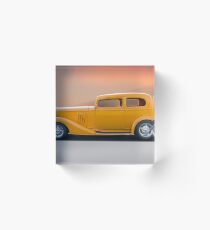 1933 Pontiac Deluxe 8 Touring Sedan 'Profile' I Acrylic Block