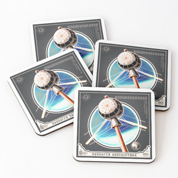 Item preview, Imaginary Stamps from The Russian Space Program - One designed and sold by theblueofmyeye.