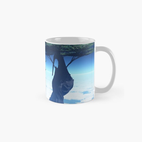 Acacia Like Trees Above the Clouds Classic Mug