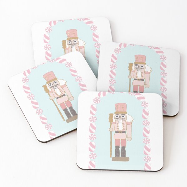 Item preview, Nutcracker, pink nutcracker prince designed and sold by FreckledBliss.