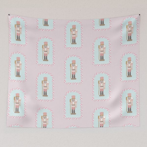 Item preview, Nutcracker, pink nutcracker prince designed and sold by FreckledBliss.