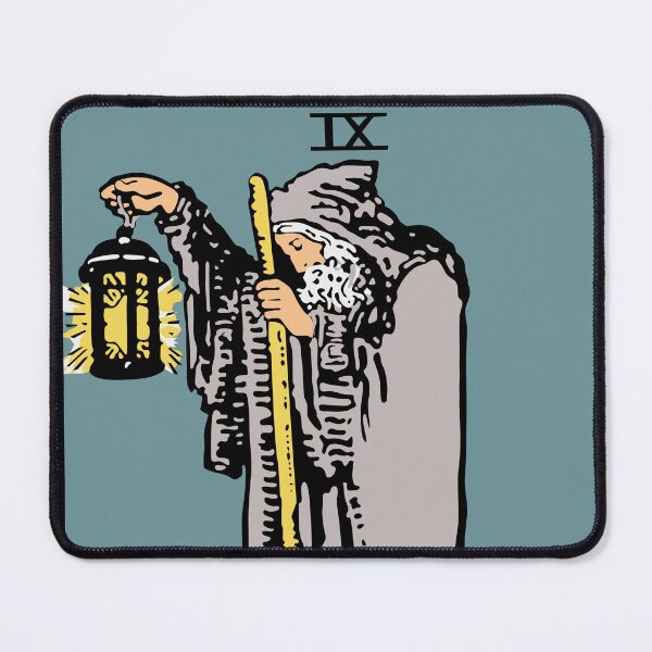 Item preview, The Hermit (RWS Tarot) designed and sold by SethMakesArt.