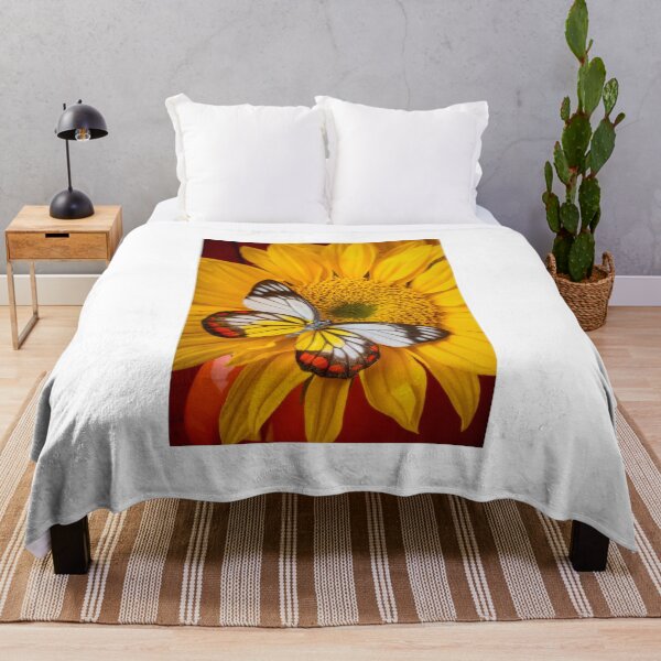Item preview, Girasol Negrita Hermosa Mariposa designed and sold by Garry Gay.