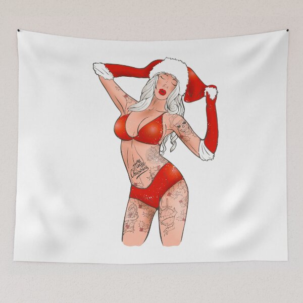 Item preview, Hot Sexy Snow Maiden wit Tattoos designed and sold by RepublicOfFire.