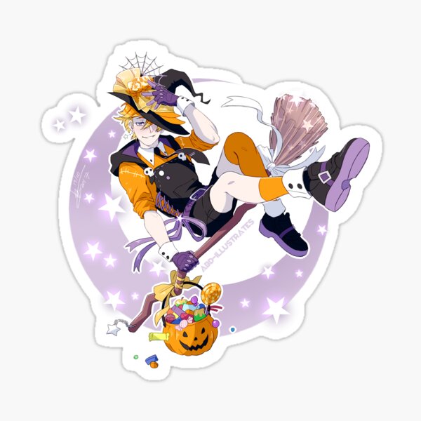Trick or Treat Sticker