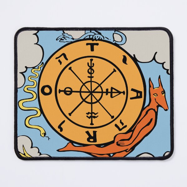 Item preview, The Wheel of Fortune (RWS Tarot) designed and sold by SethMakesArt.