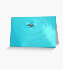 Beeautiful Day For A Swim Greeting Card