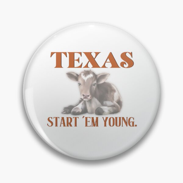 Artikelvorschau, Texas Start 'em Young (Baby-Longhorn) entworfen und verkauft von dmbdana.