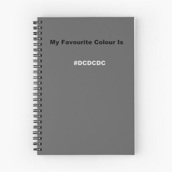 Item preview, My Favourite Colour Is #DCDCDC designed and sold by kiippers.