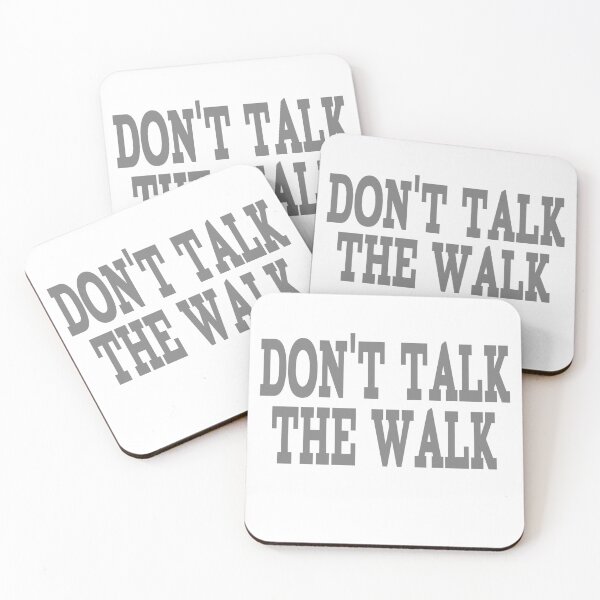 Item preview, DON'T TALK THE WALK designed and sold by 1MILLIONPUSHUPS.