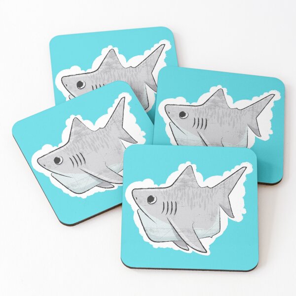 Item preview, Square Tiger Shark designed and sold by urbancrab.