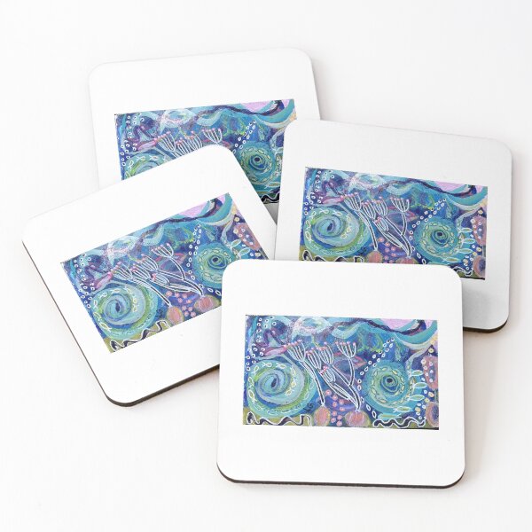 Item preview, Underwater life with  fishes and bubbles designed and sold by Linda Grimmick.
