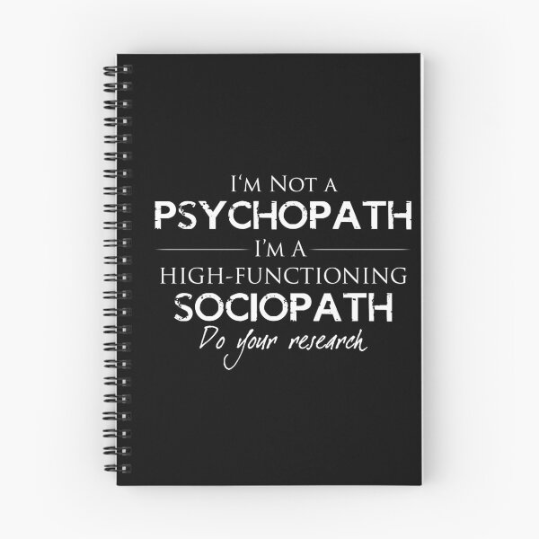 Item preview, I'm Not A Psychopath v2.0 designed and sold by obsidiandream.