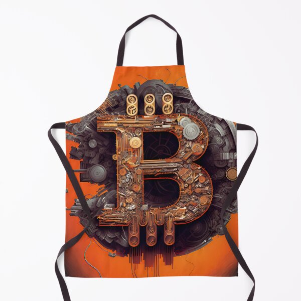 Item preview, Patrón de arte fantástico con el logotipo de Bitcoin designed and sold by HodlerSqvad.