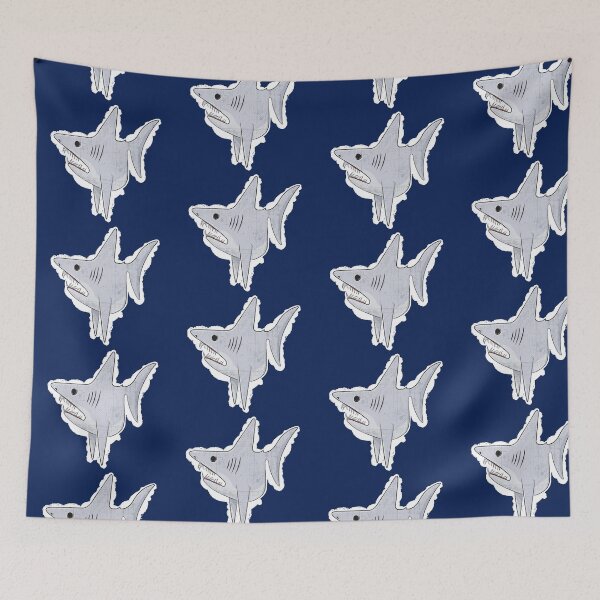 Item preview, Square Mako Shark designed and sold by urbancrab.