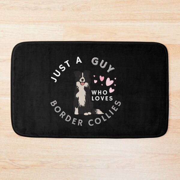 Aperçu de l'œuvre Juste un gars qui aime les border collies pour les amateurs de border collie créée et vendue par Brimwood.