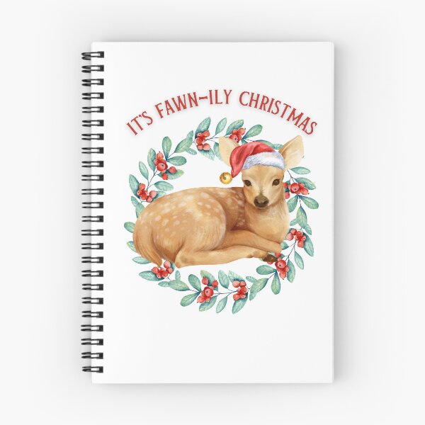 Item preview, It's Fawn-ily Christmas designed and sold by TheFunDistrict.