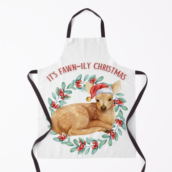 Item preview, It's Fawn-ily Christmas designed and sold by TheFunDistrict.