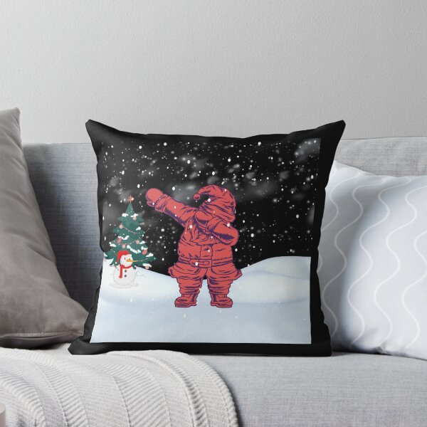 Aperçu de l'œuvre  PÈRE NOËL DABBING À TRAVERS LA NEIGE MINUIT - SANS TEXTE créée et vendue par GoMoni.
