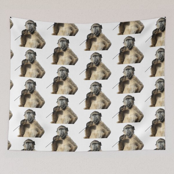 Item preview, Baboon picking his teeth  designed and sold by jamcaYT.